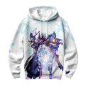 Yugioh Dark Magician Girl Casting Blue Magic Spell Anime Apparel