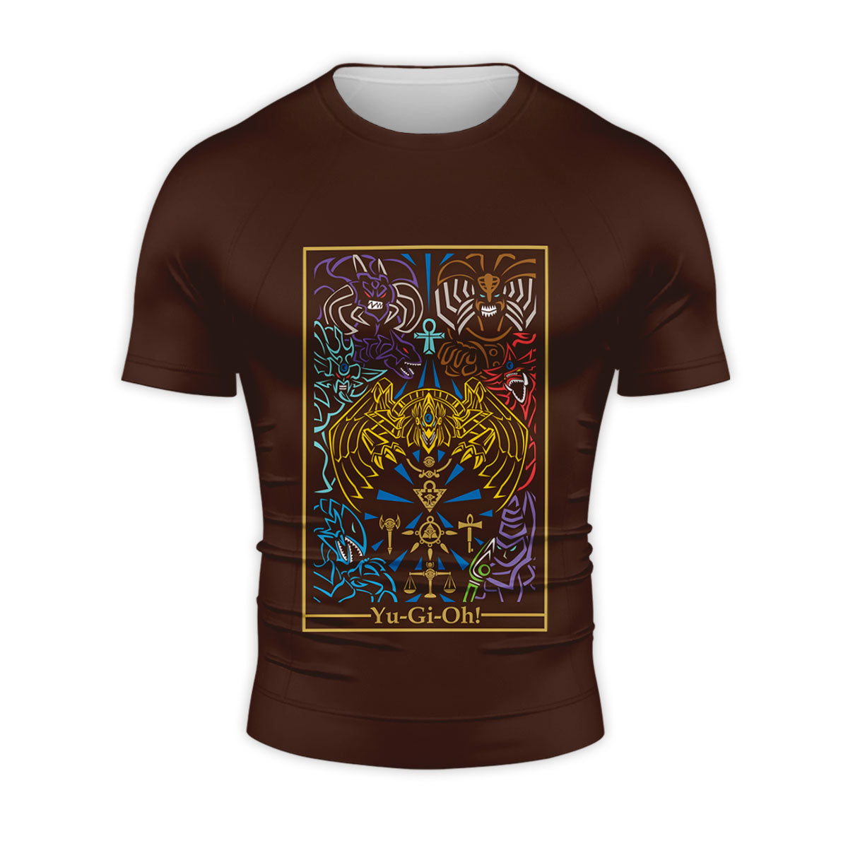 Yugioh Dark Magician Gothic Art Battle Scene Anime Apparel