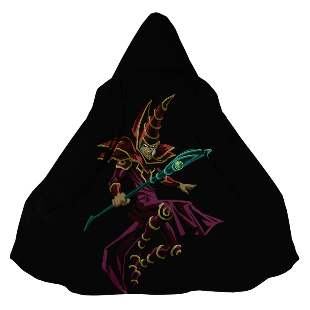 Yugioh Dark Magician Holding Red Staff In Battle Anime Apparel
