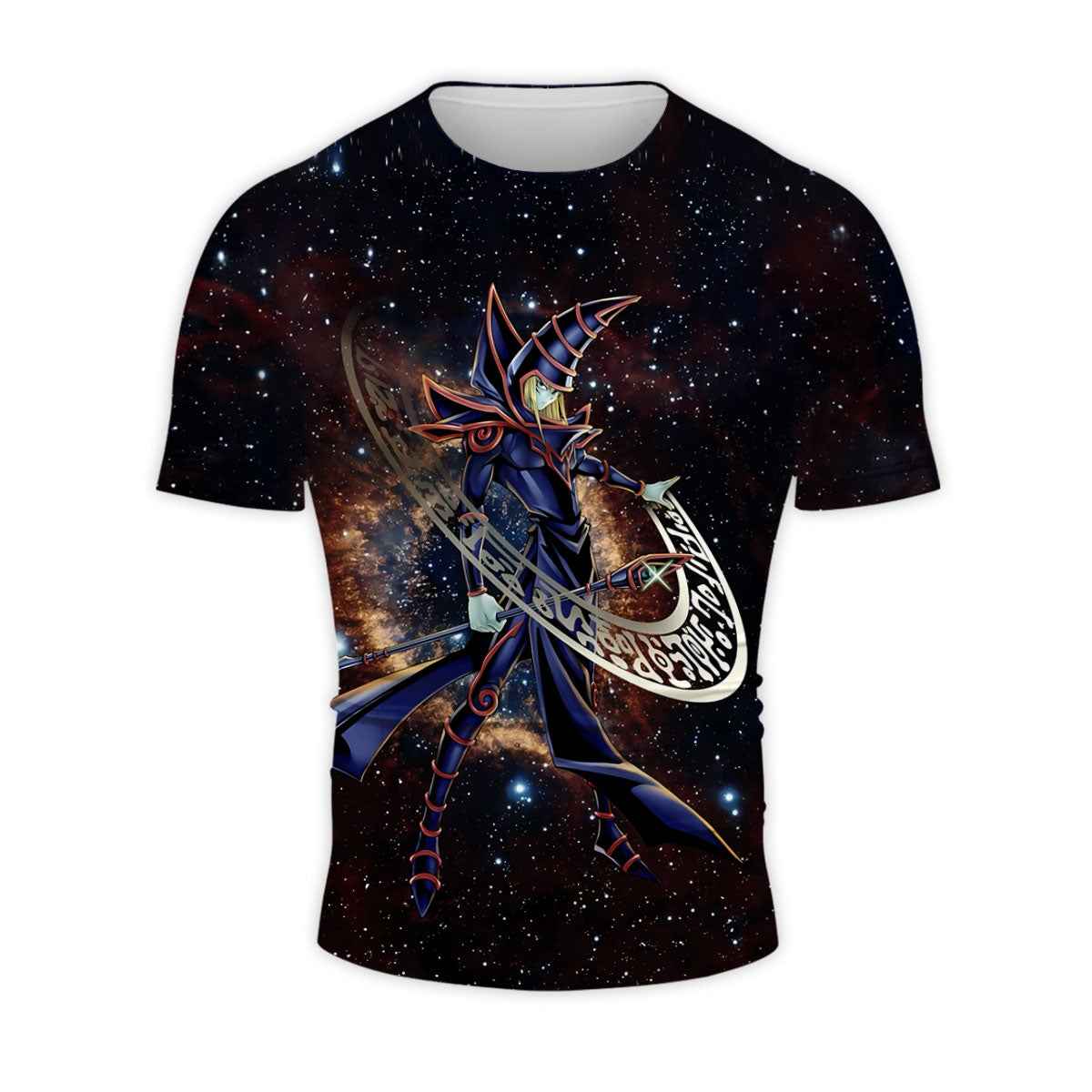 Yugioh Dark Magician In Dark Blue Space Anime Apparel