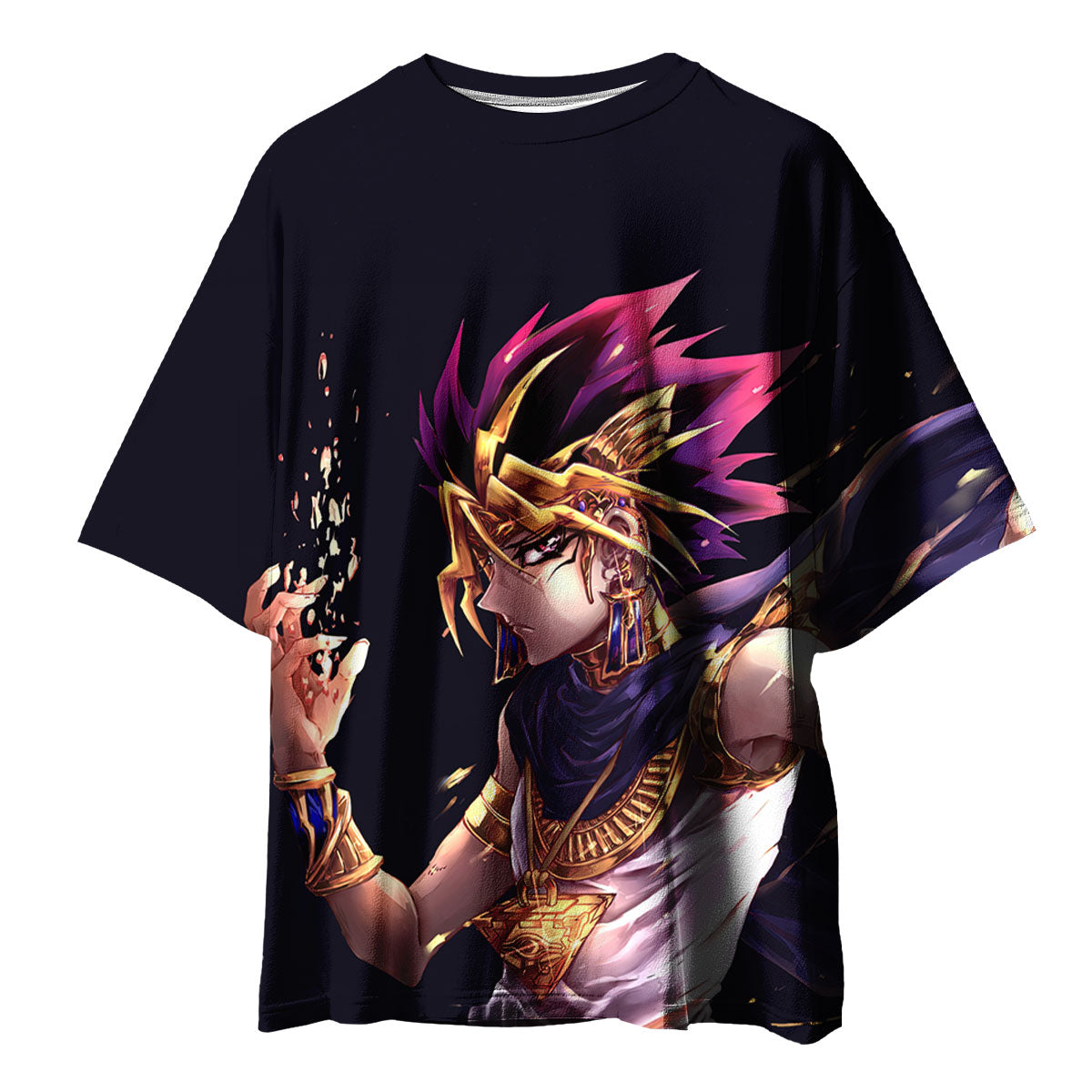 Yugioh Dark Magician Pharaoh Casting Dark Magic Anime Apparel