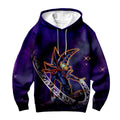 Yugioh Dark Magician Standing In Purple Magic Circle Anime Apparel