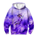 Yugioh Dark Magician Surrounded By Purple Glowing Energy Anime Apparel