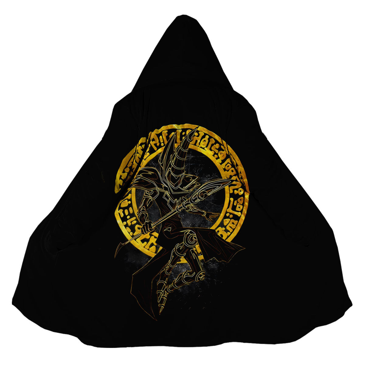 Yugioh Dark Magician With Golden Halo Black Aura Anime Apparel