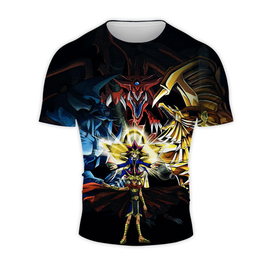 Yugioh Dark Yugi Holding Dark God Card Anime Apparel