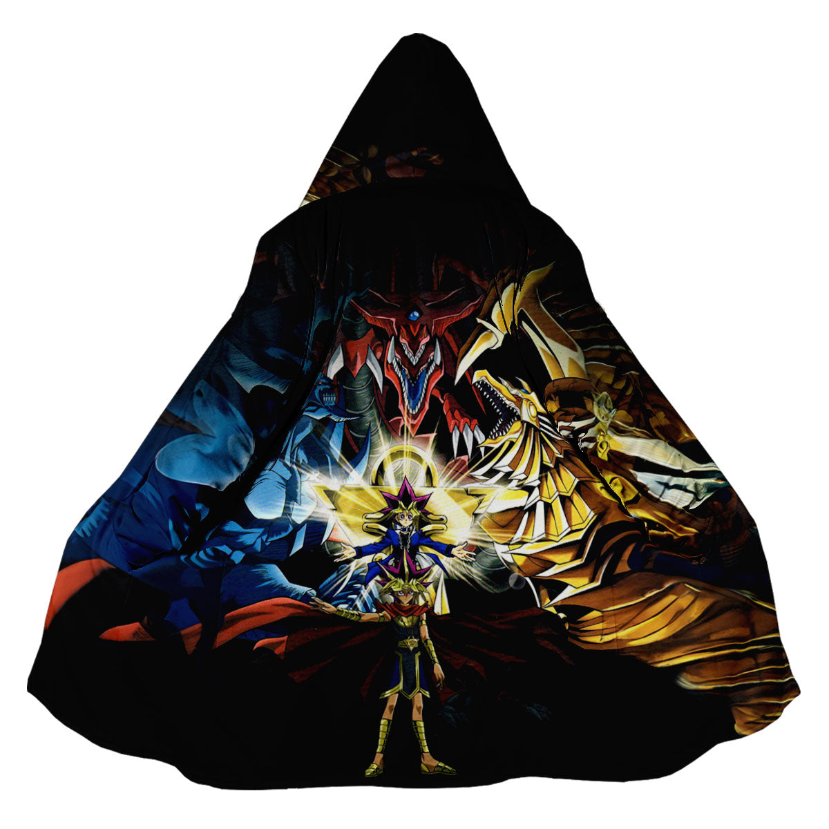 Yugioh Dark Yugi Holding Dark God Card Anime Apparel