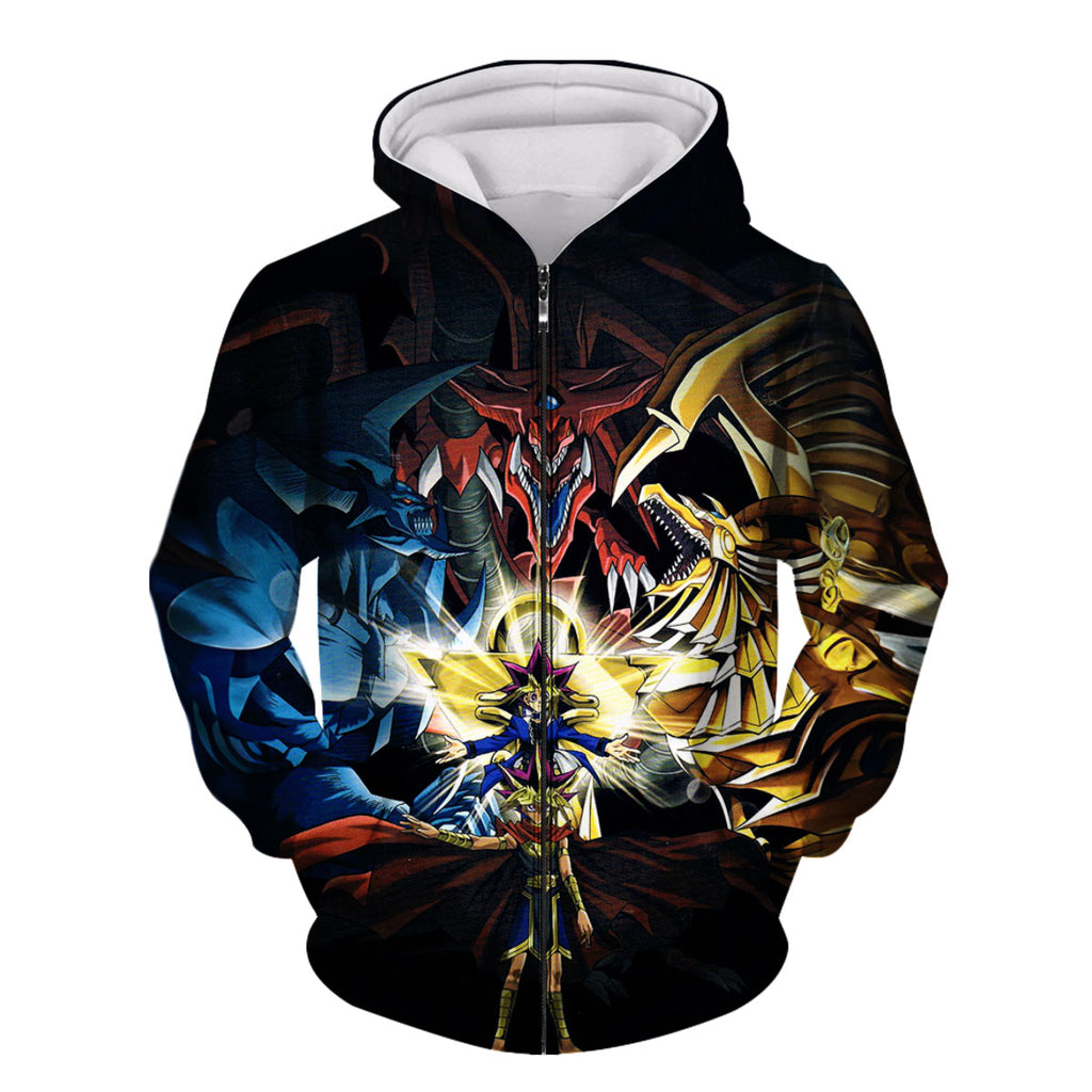 Yugioh Dark Yugi Holding Dark God Card Anime Apparel