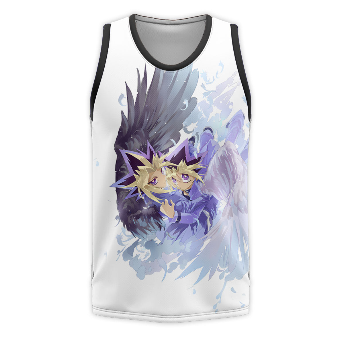 Yugioh Dark Yugi With Winged Blueeyes Battle Anime Apparel
