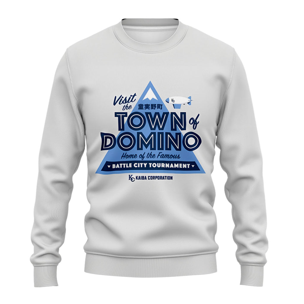 Yugioh Domino City Blue Symbol Anime Apparel