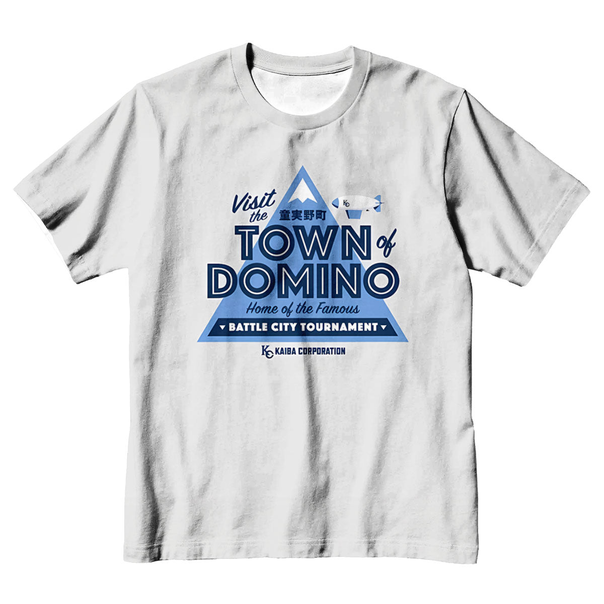 Yugioh Domino City Blue Symbol Anime Apparel