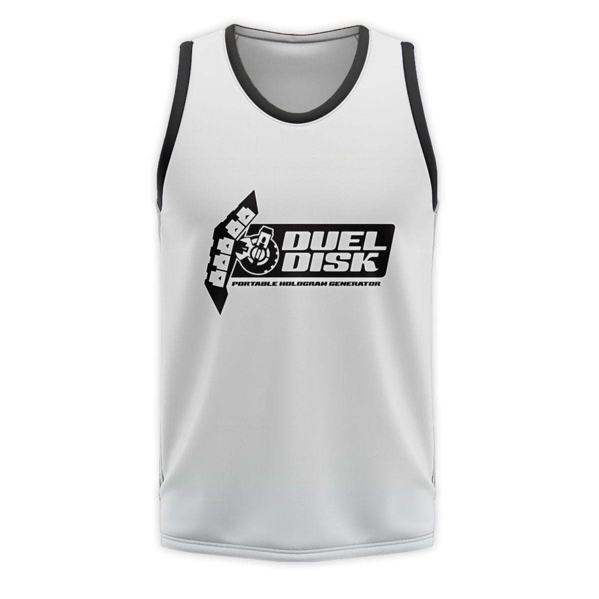 Yugioh Duel Disk Symbol Black White Anime Apparel
