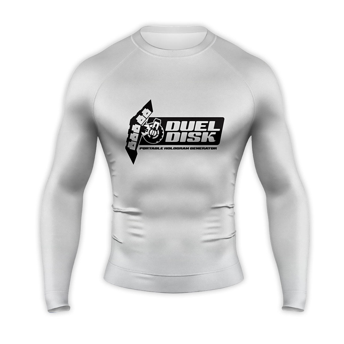 Yugioh Duel Disk Symbol Black White Anime Apparel