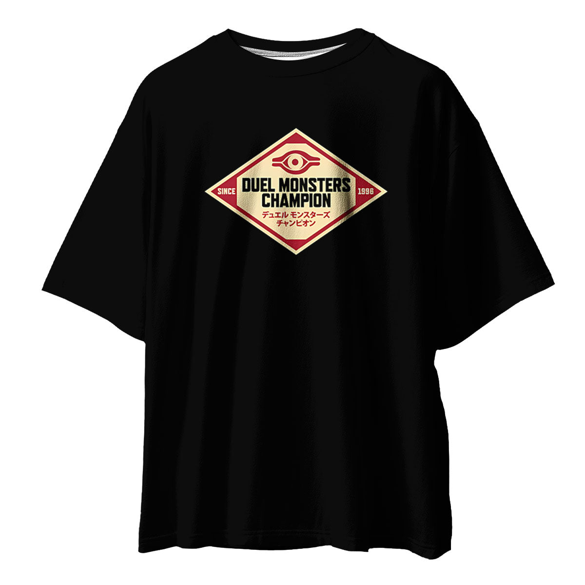 Yugioh Duel Monsters Black Symbol Glowing In Dark Mist Anime Apparel