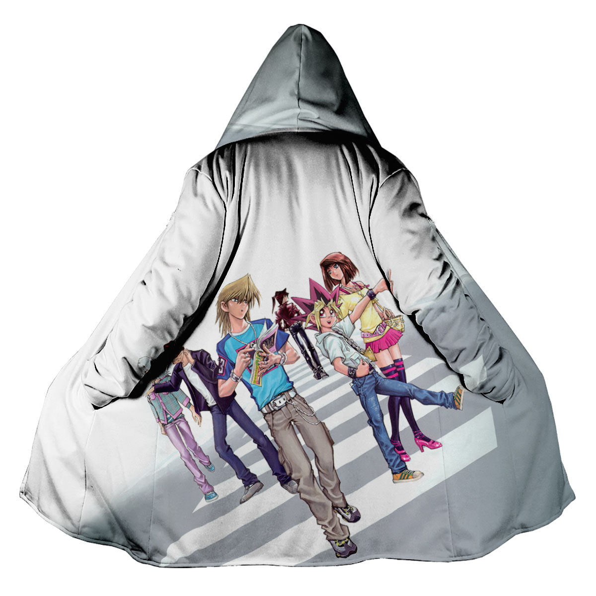 Yugioh Duel Monsters Characters Standing In A Row Anime Apparel