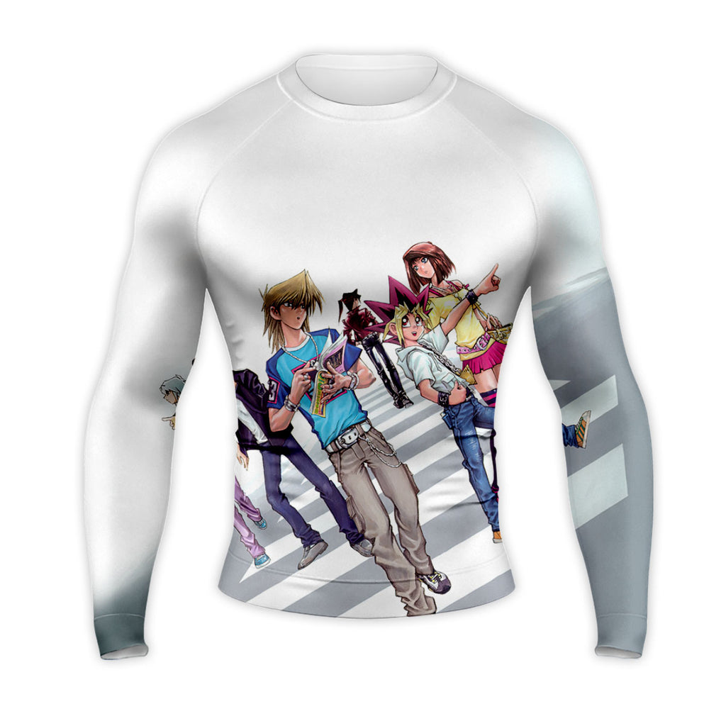 Yugioh Duel Monsters Characters Standing In A Row Anime Apparel