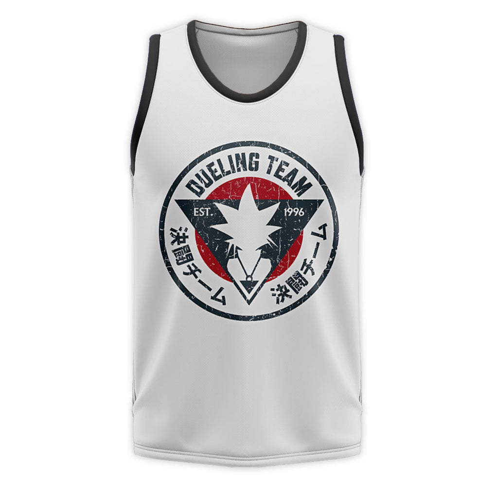 Yugioh Duel Team Red Black White Logo Anime Apparel