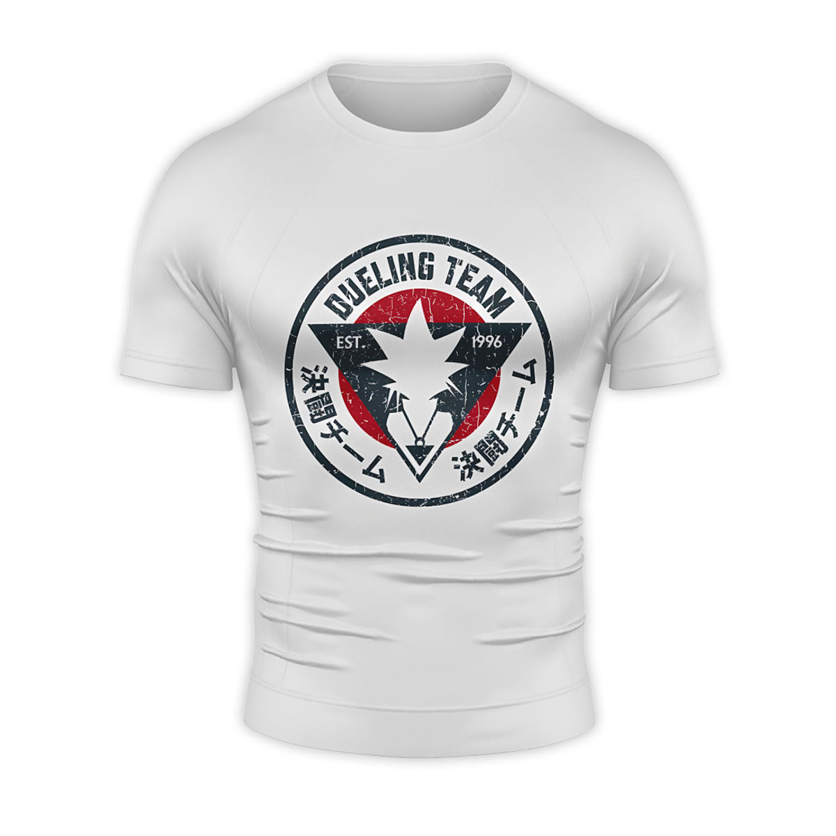 Yugioh Duel Team Red Black White Logo Anime Apparel