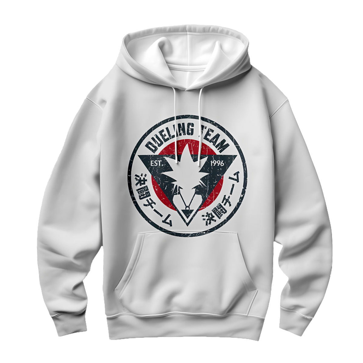 Yugioh Duel Team Red Black White Logo Anime Apparel