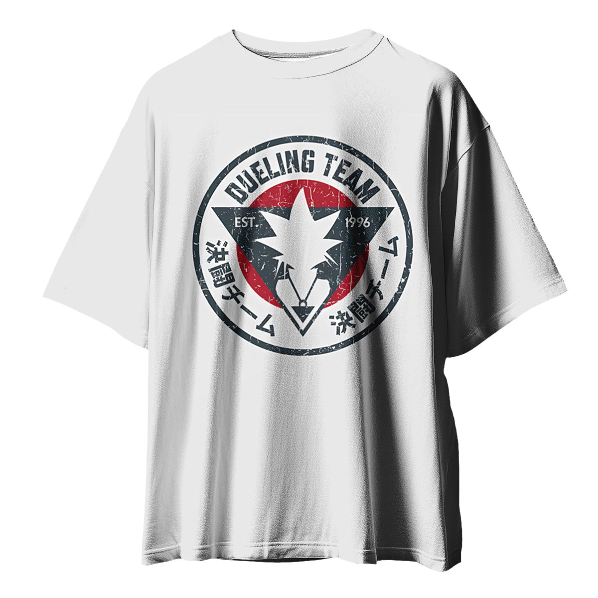 Yugioh Duel Team Red Black White Logo Anime Apparel