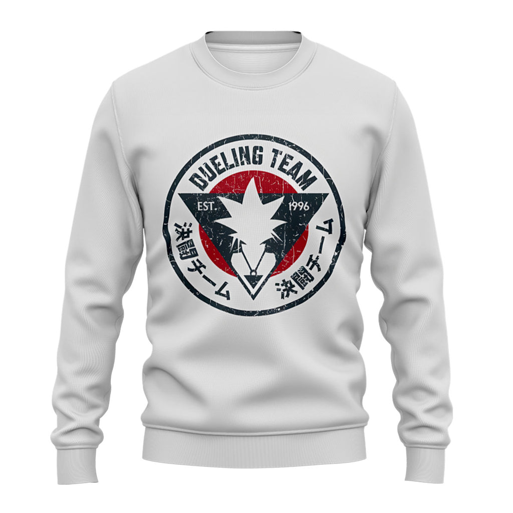 Yugioh Duel Team Red Black White Logo Anime Apparel