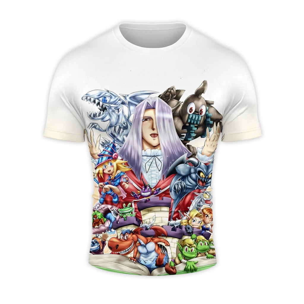 Yugioh Pegasus Surrounded By Monsters In Duel Anime Apparel