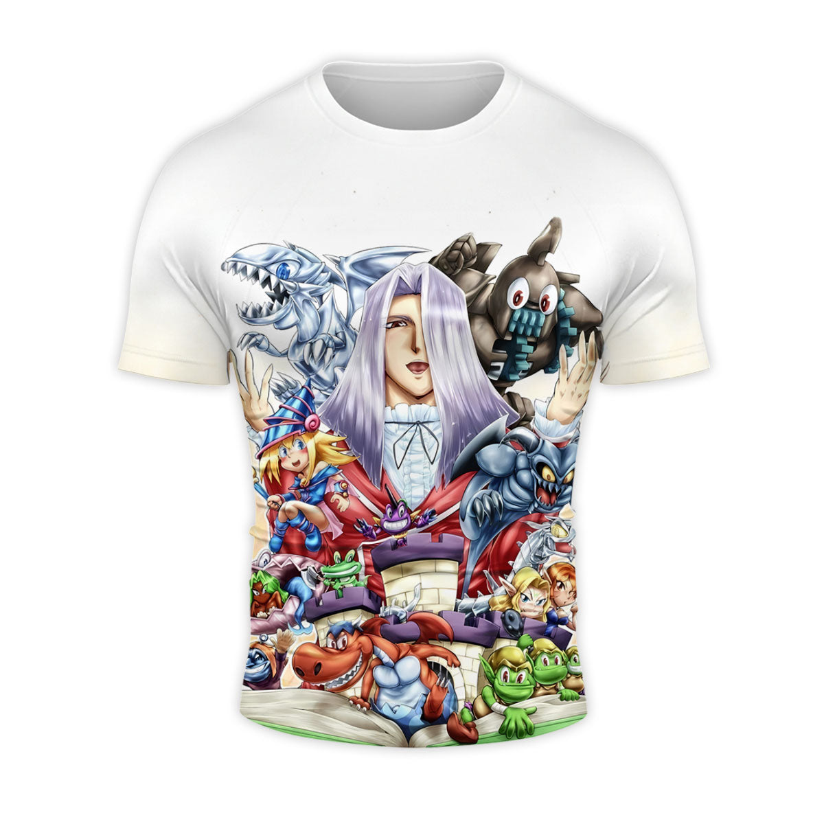 Yugioh Pegasus Surrounded By Monsters In Duel Anime Apparel