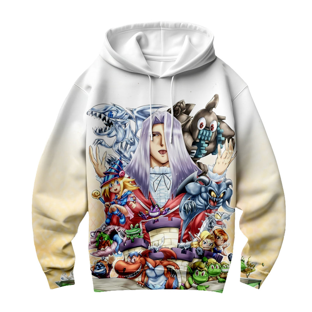 Yugioh Pegasus Surrounded By Monsters In Duel Anime Apparel