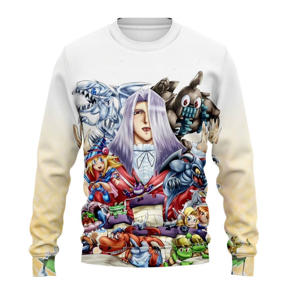 Yugioh Pegasus Surrounded By Monsters In Duel Anime Apparel
