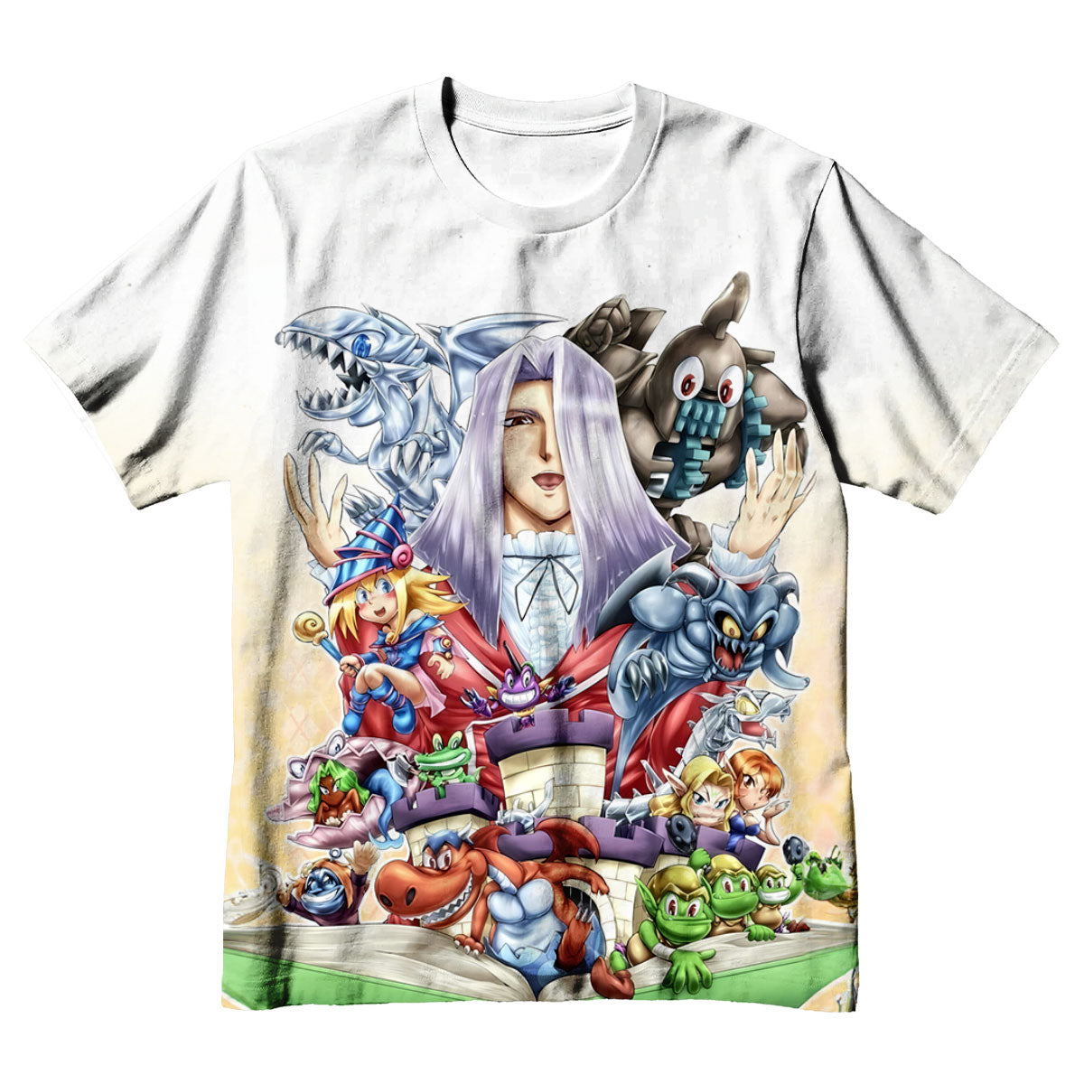 Yugioh Pegasus Surrounded By Monsters In Duel Anime Apparel