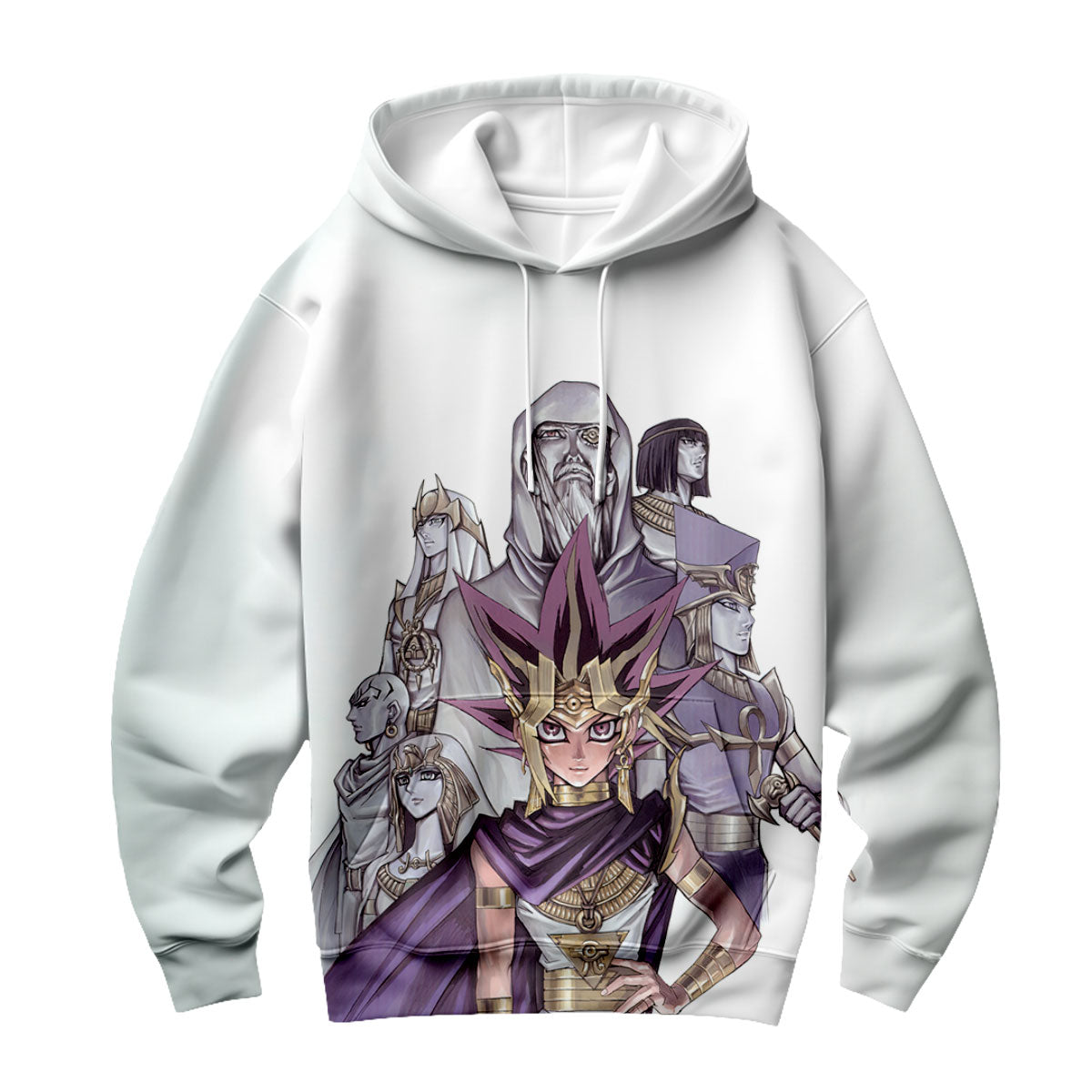 Yugioh Pharaoh Atem Leading His Ancient Guardians Anime Apparel