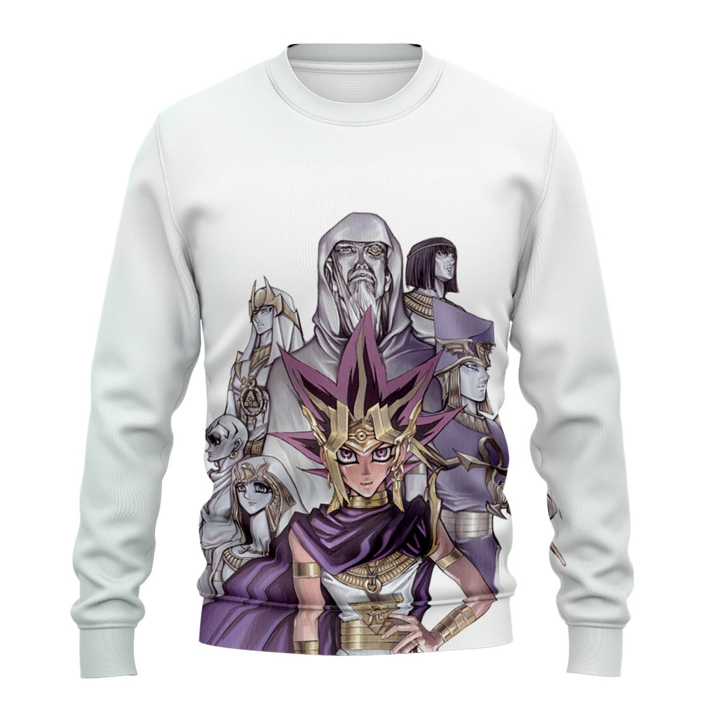 Yugioh Pharaoh Atem Leading His Ancient Guardians Anime Apparel