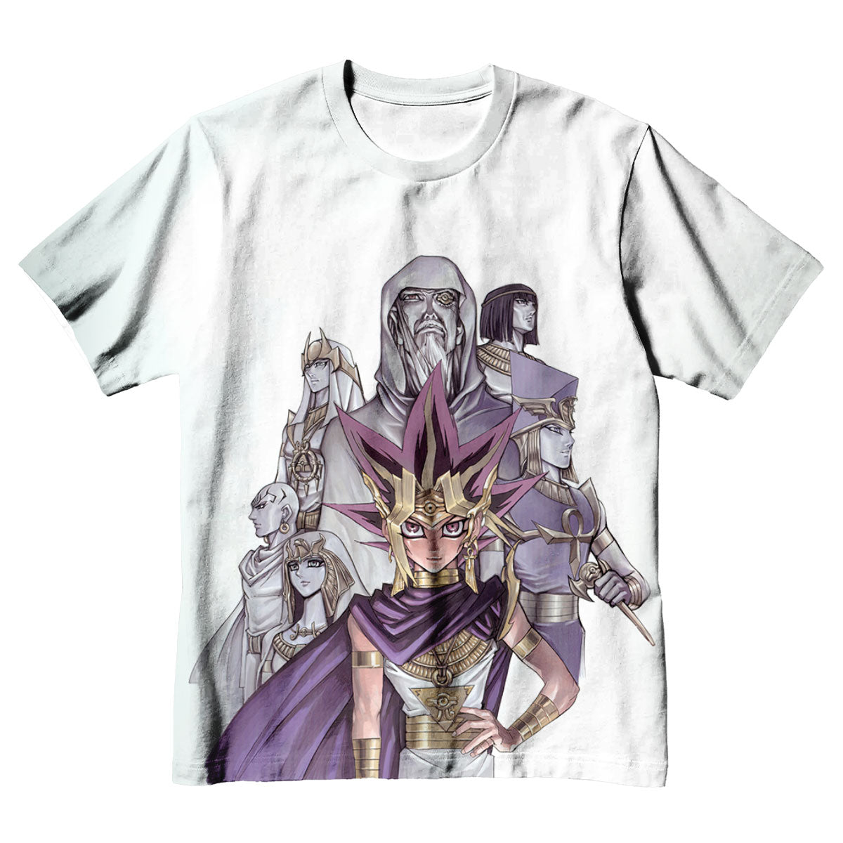 Yugioh Pharaoh Atem Leading His Ancient Guardians Anime Apparel