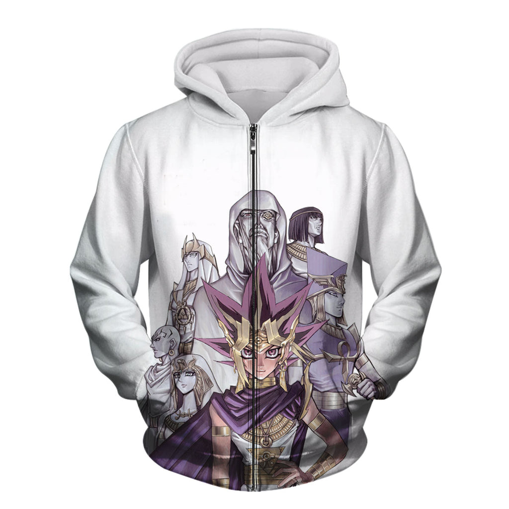 Yugioh Pharaoh Atem Leading His Ancient Guardians Anime Apparel