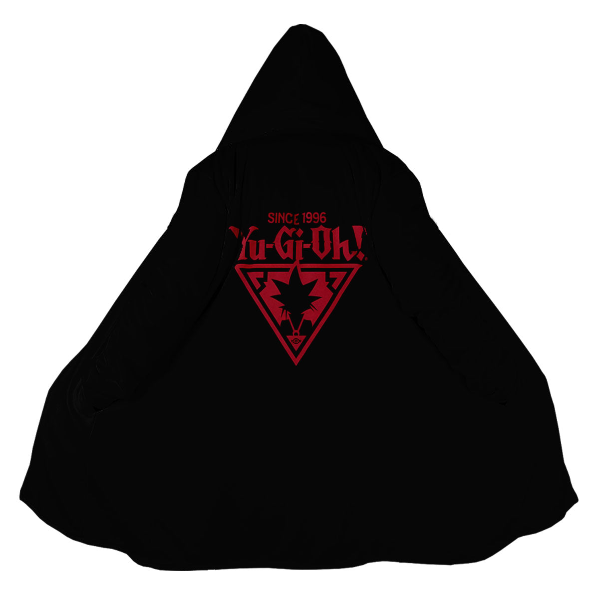 Yugioh Red Black Emblem Glowing With Dark Aura Anime Apparel