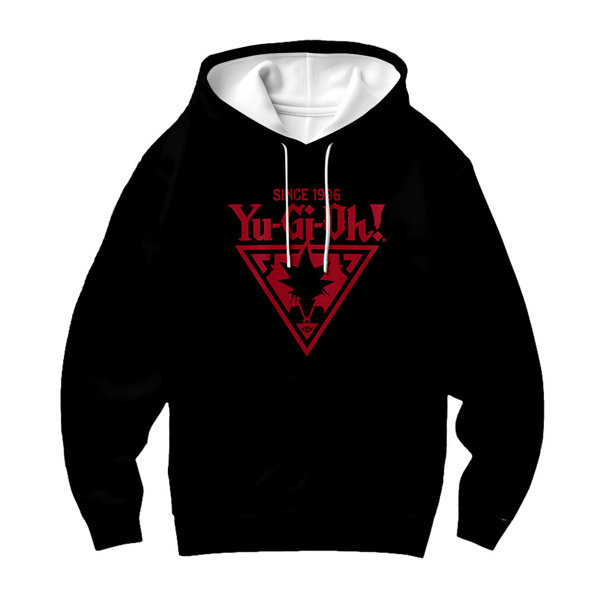Yugioh Red Black Emblem Glowing With Dark Aura Anime Apparel