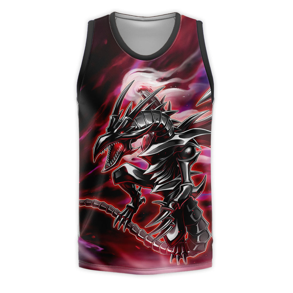 Yugioh Redeyes Black Dragon Dark Red And Purple Anime Apparel