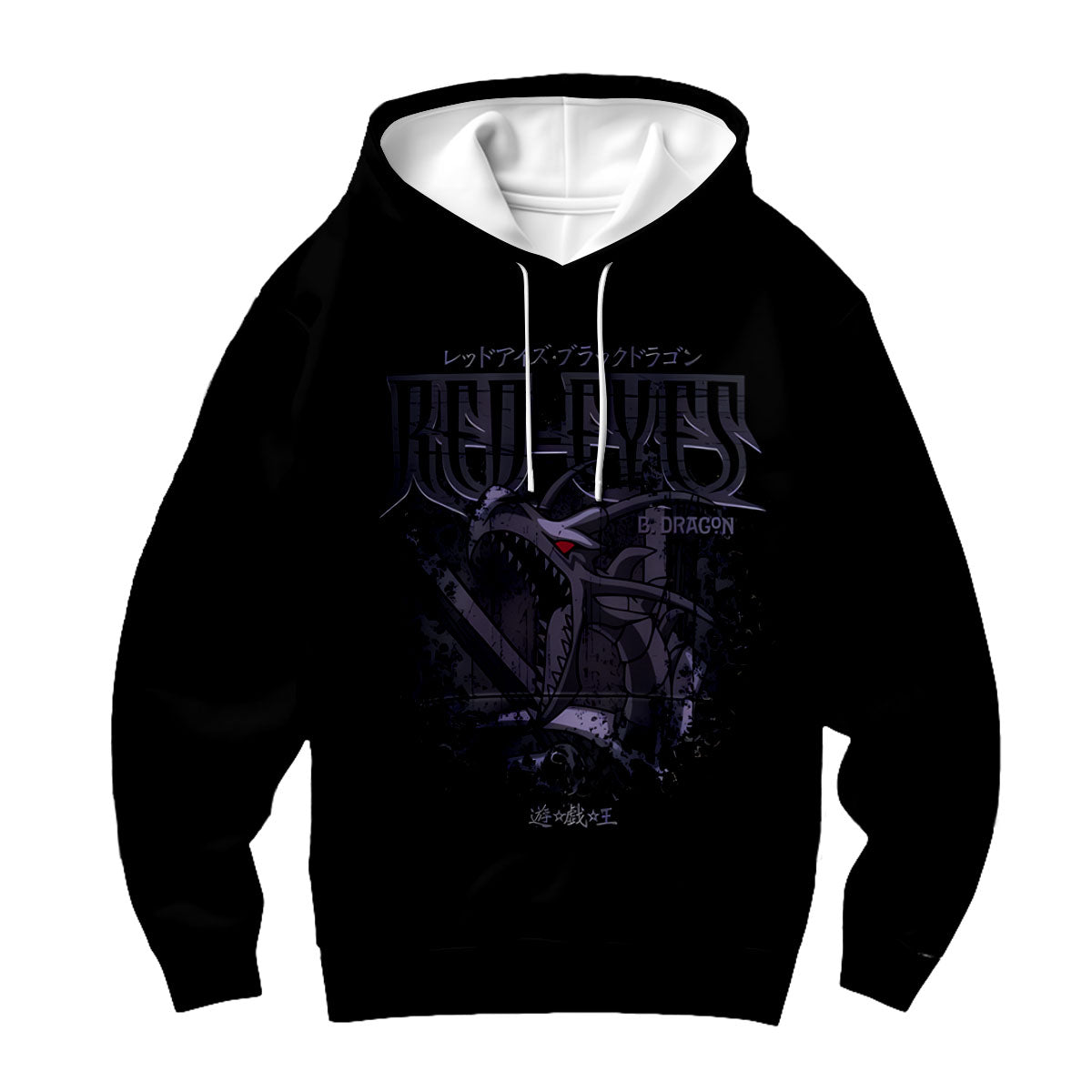 Yugioh Redeyes Black Dragon Darkthemed Design Anime Apparel