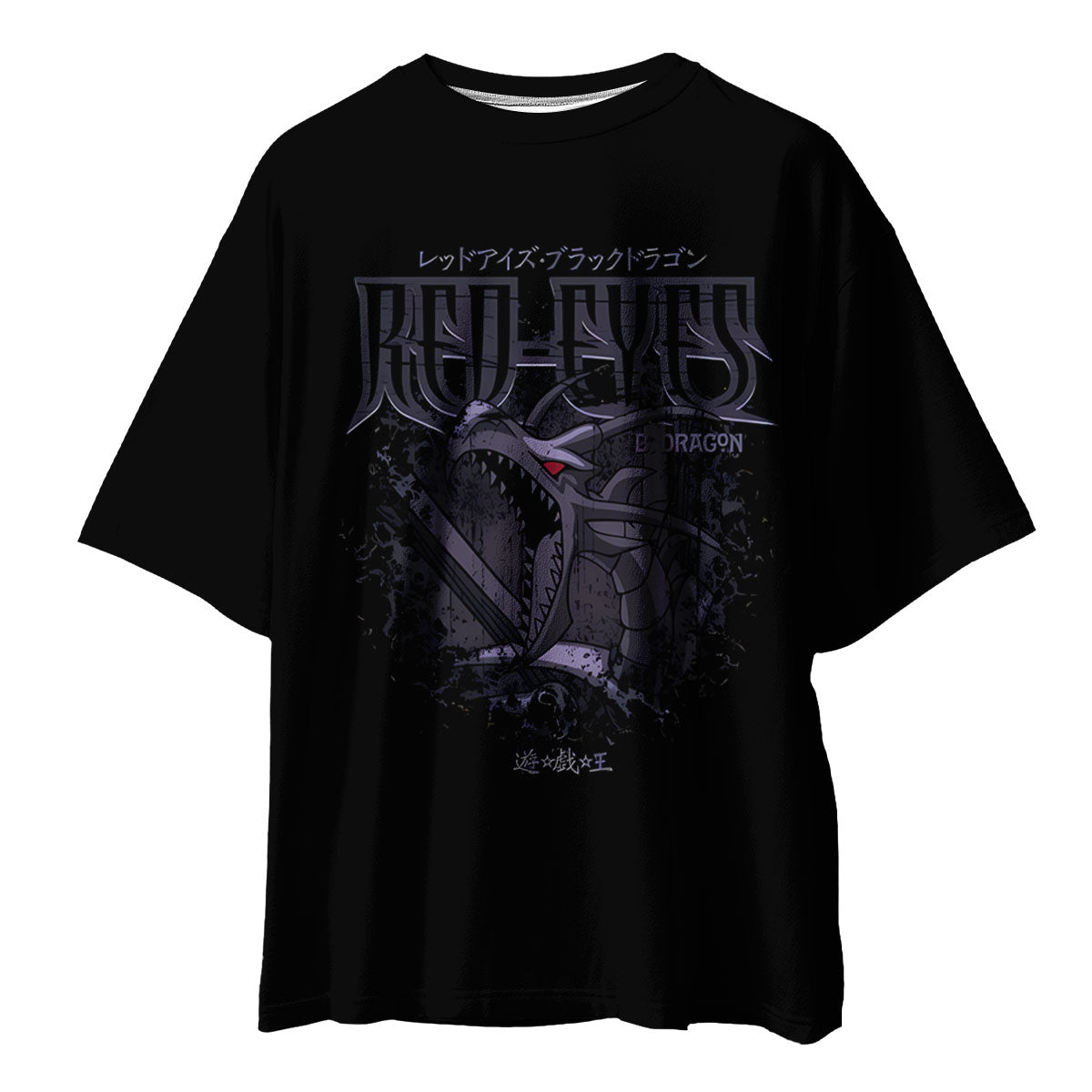 Yugioh Redeyes Black Dragon Darkthemed Design Anime Apparel