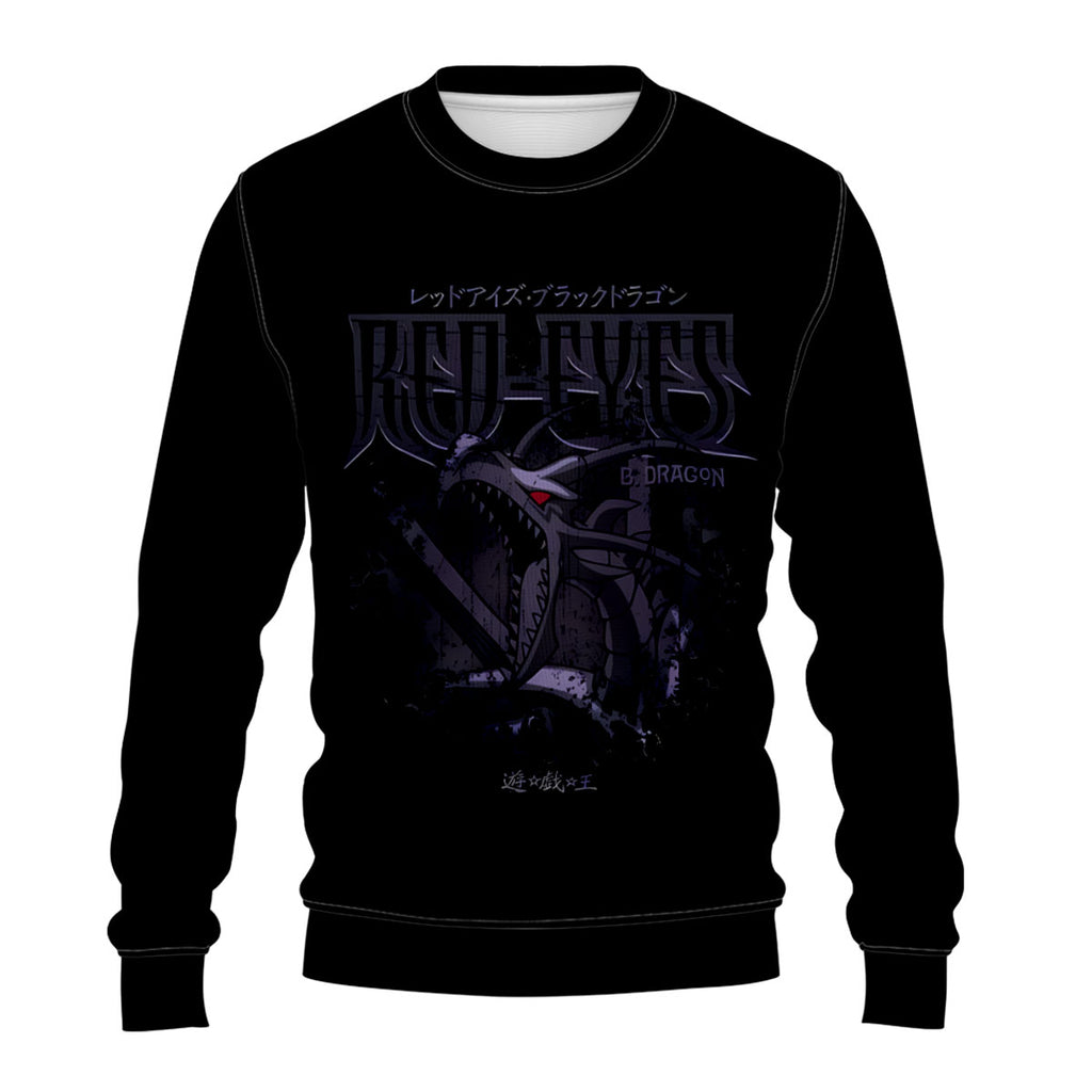 Yugioh Redeyes Black Dragon Darkthemed Design Anime Apparel