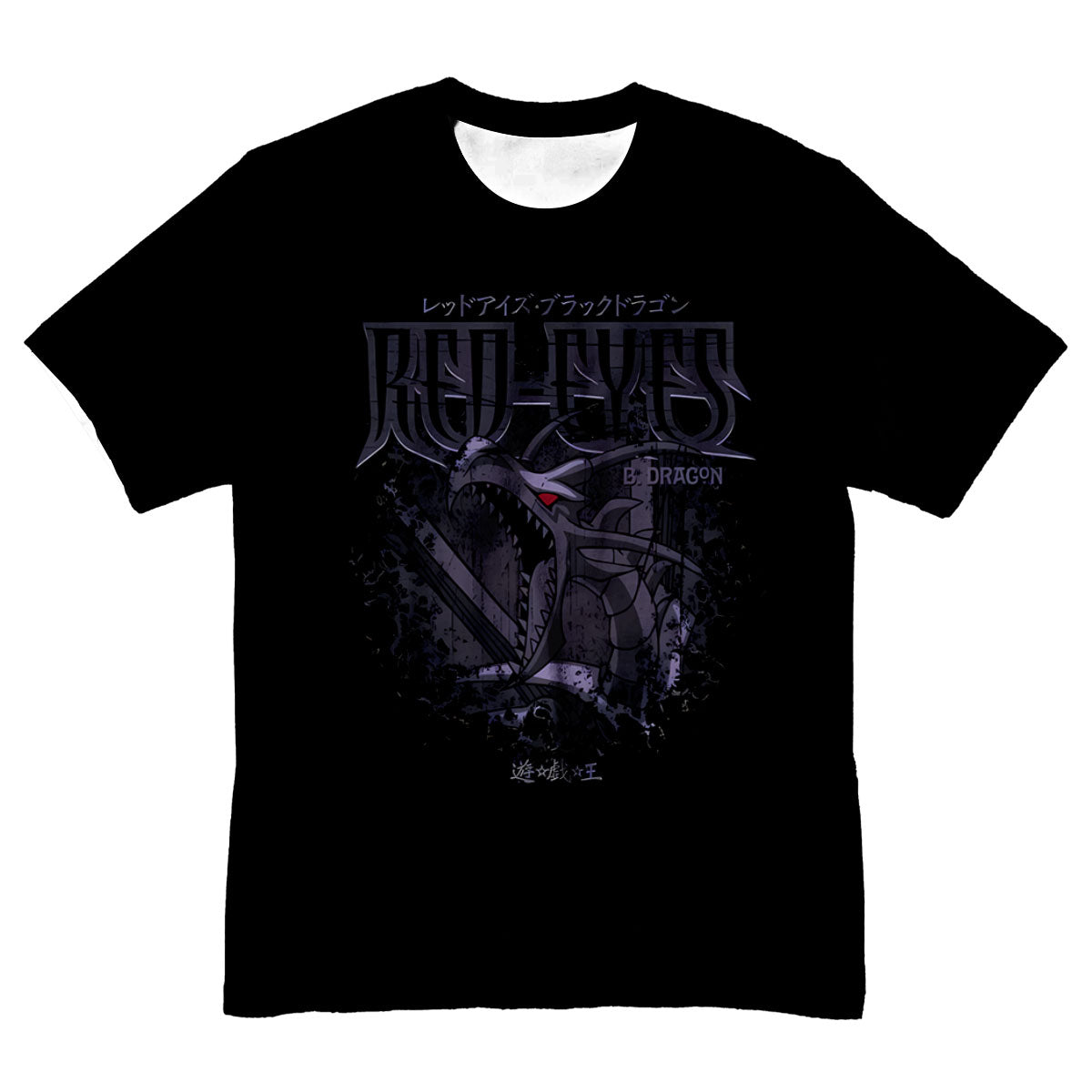 Yugioh Redeyes Black Dragon Darkthemed Design Anime Apparel