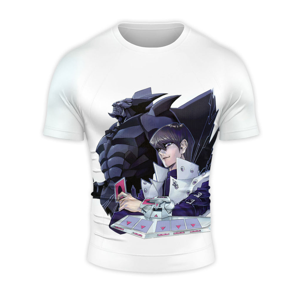 Yugioh Seto Kaiba Holding Obelisk The Tormentor Dark Card Anime Apparel