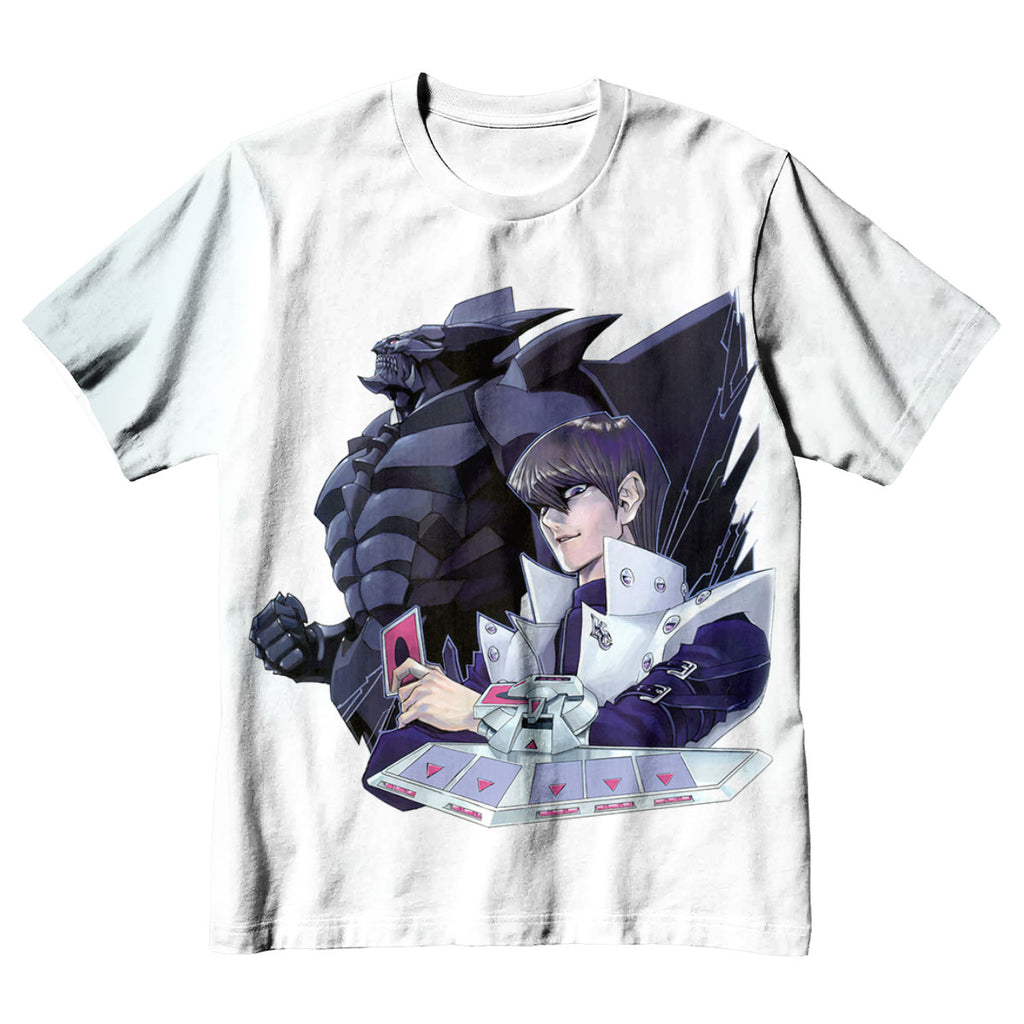 Yugioh Seto Kaiba Holding Obelisk The Tormentor Dark Card Anime Apparel