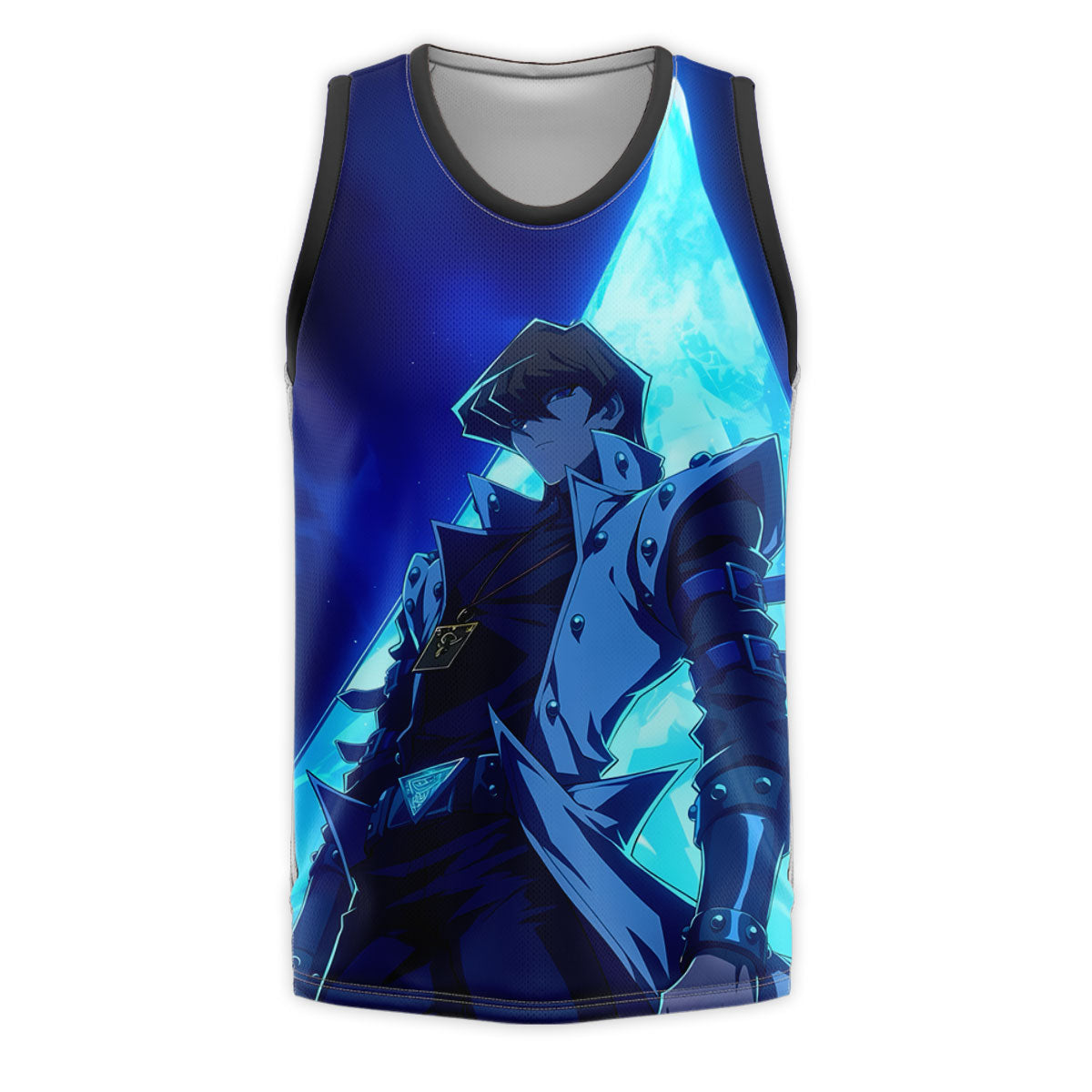 Yugioh Seto Kaiba Standing Inside Blue Crystal Anime Apparel
