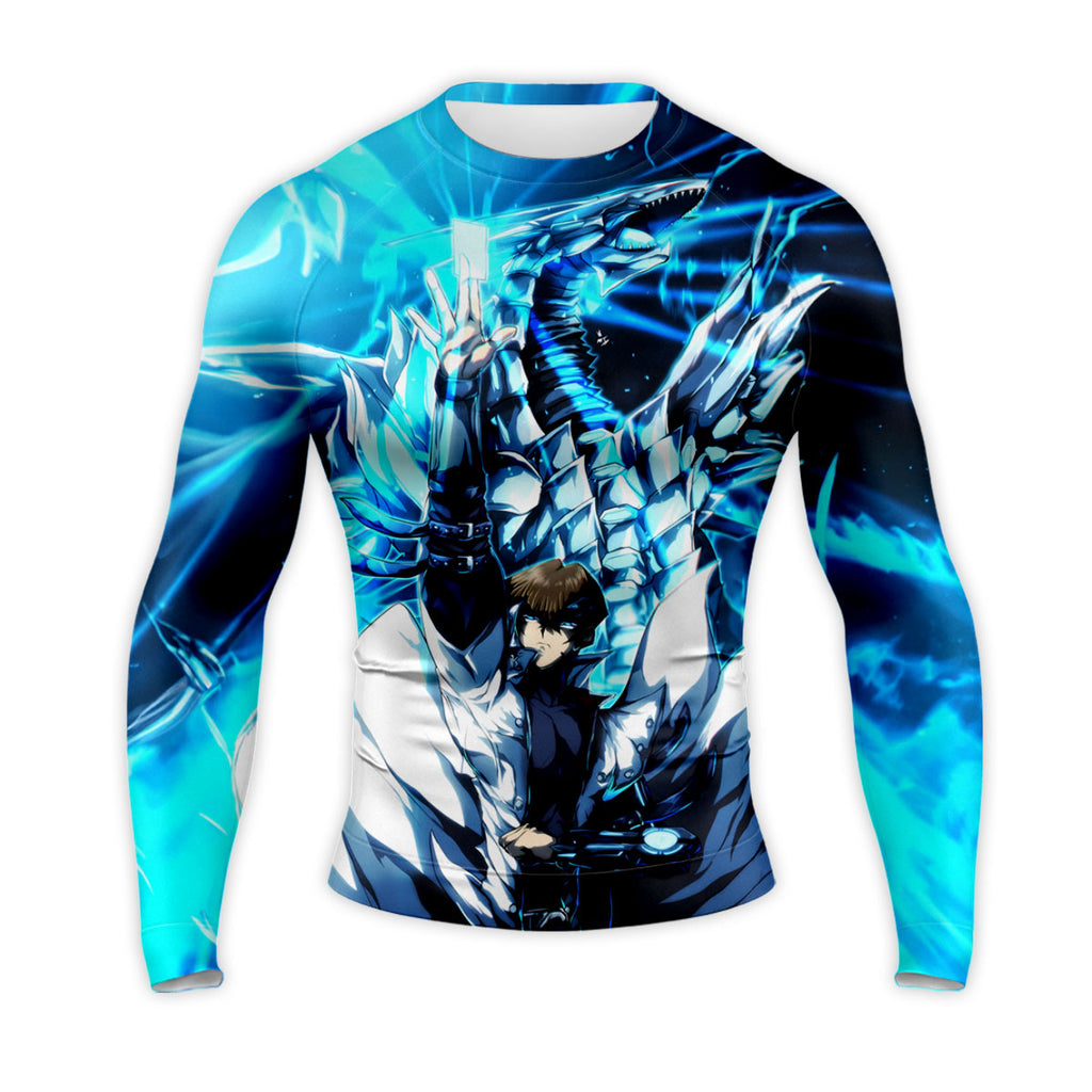 Yugioh Seto Kaiba With Blue Eyes White Dragon Anime Apparel
