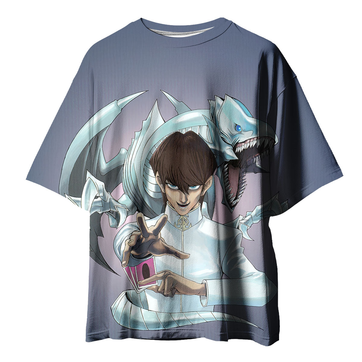 Yugioh Seto Kaiba With Blueeyes White Dragon_1 Anime Apparel