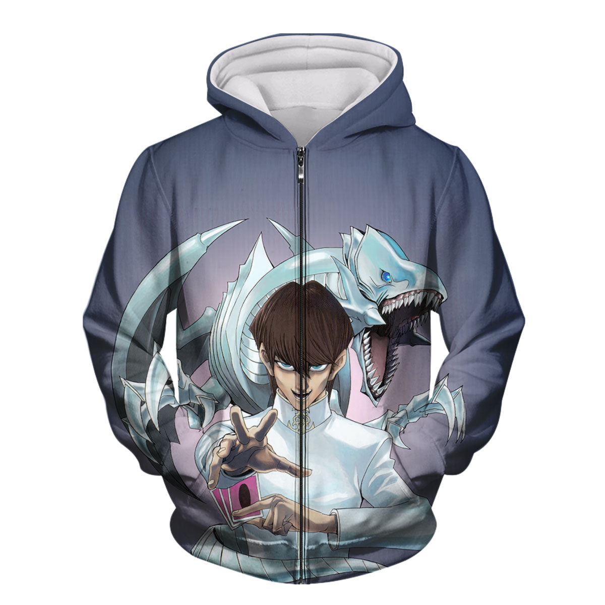 Yugioh Seto Kaiba With Blueeyes White Dragon_1 Anime Apparel