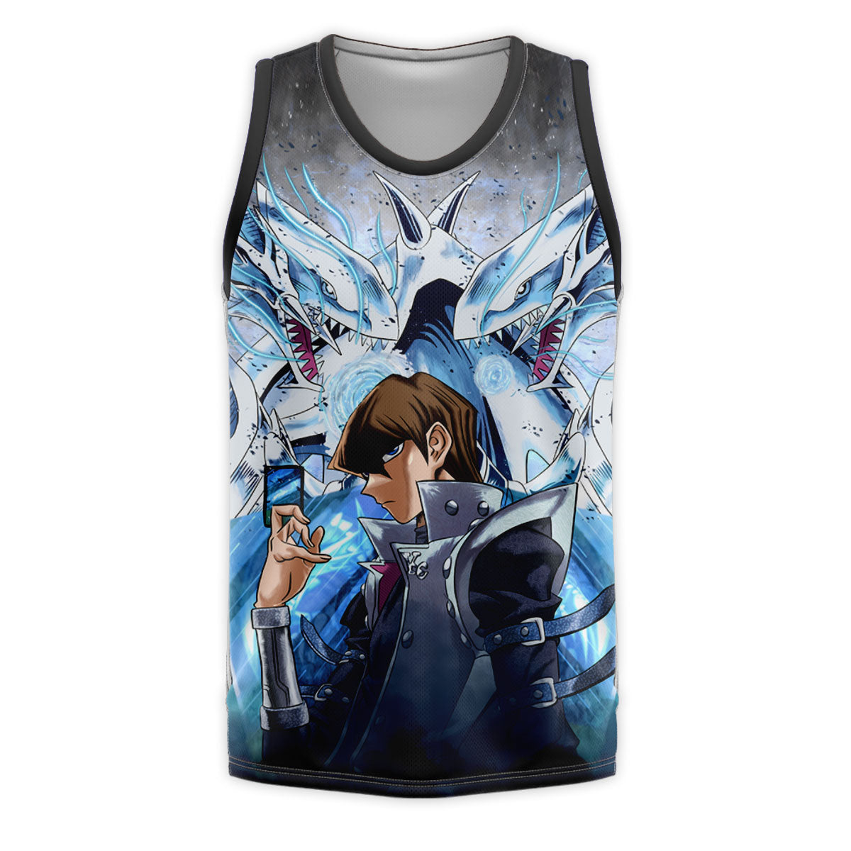 Yugioh Seto Kaiba With Blueeyes White Dragon Anime Apparel