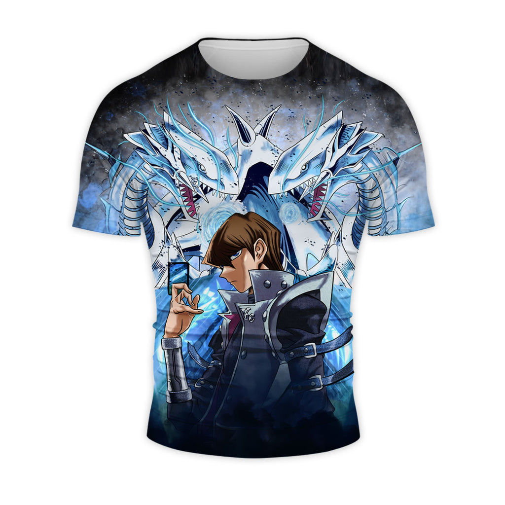 Yugioh Seto Kaiba With Blueeyes White Dragon Anime Apparel