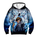 Yugioh Seto Kaiba With Blueeyes White Dragon Anime Apparel