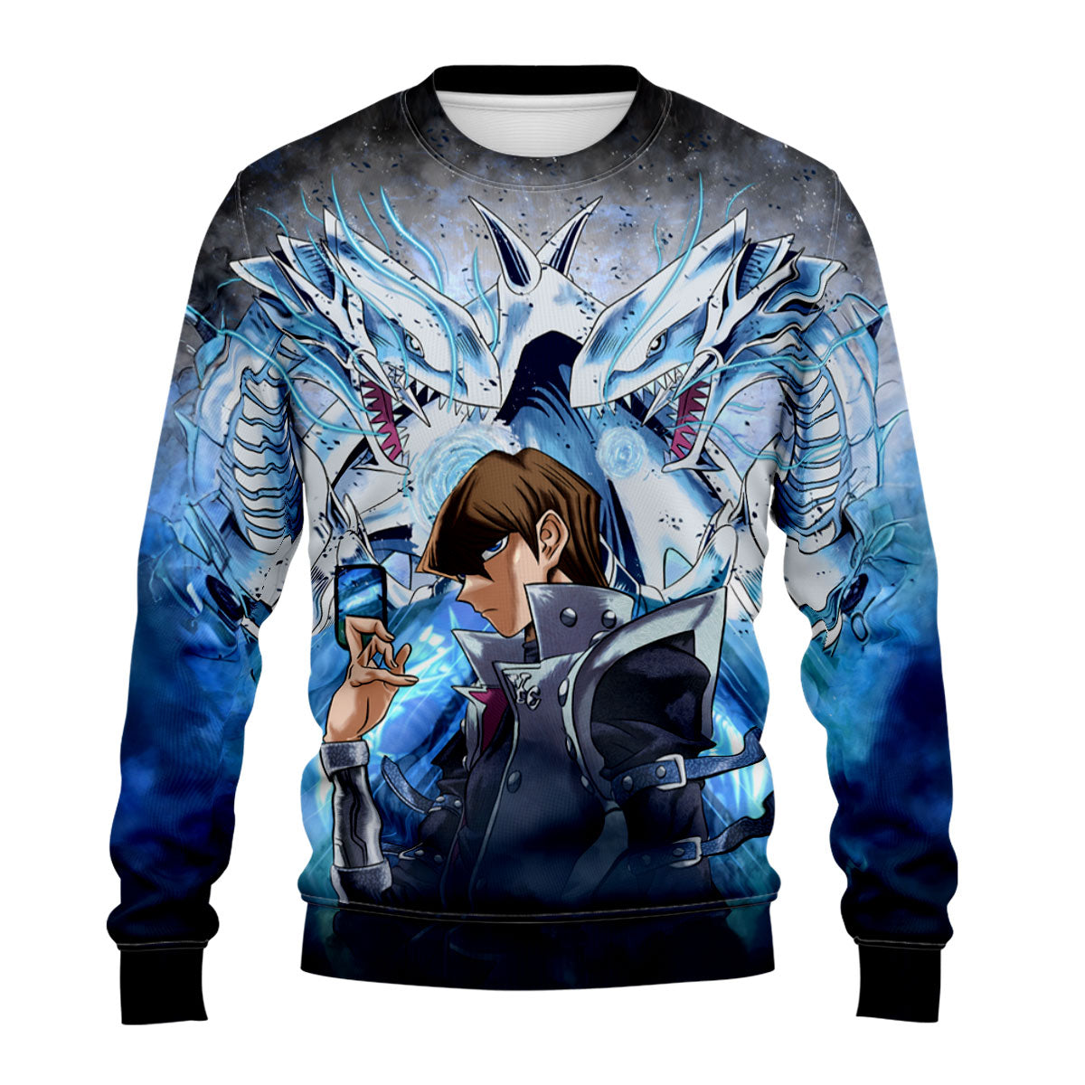 Yugioh Seto Kaiba With Blueeyes White Dragon Anime Apparel